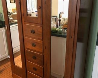 Wooden Mahogany Chifforobe