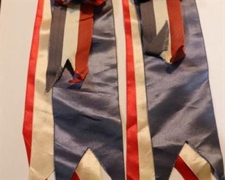 World War II Naval Ship Launching Ribbons - Military