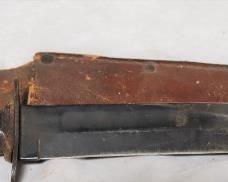 World War II Camillus U.S.M.C. United States Marine Corps Knife With Sheath Blade is 7 Inches Knife is 12 Inches Overall
