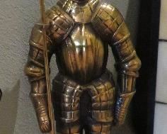 Brass armor