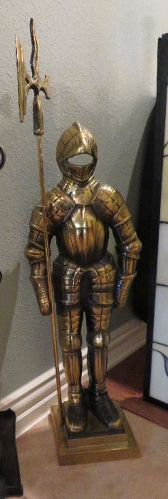 Brass armor
