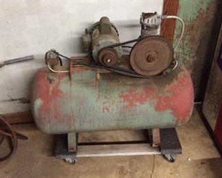 Vintage Air Compressor.