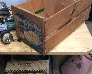 Vintage Wooden Vegetable Crate.