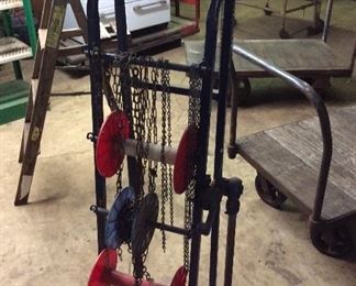 Vintage Chain Display 