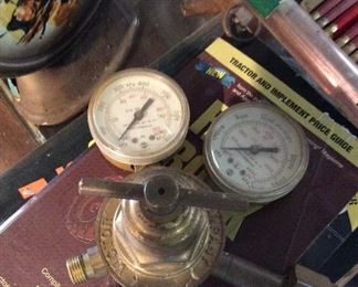 One of several Victor Gas Gauges 