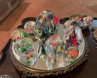 Vintage Murano paperweights