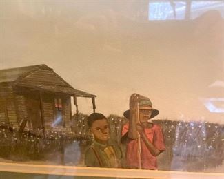 Original George Shook watercolor