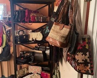 So many purses 1940s to present day