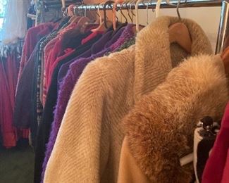 Vintage coats and dresses