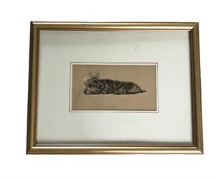 Wire Haired Dachsund by Lucy Dawson