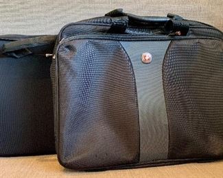 Wenger Swiss Army briefcase with neoprene computer bag insert