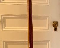 Senator Fulbright's Indoor Flag Pole for Sleeve Flag with Eagle - This was in Senator Fulbright's office during his time with the U.S. Senate