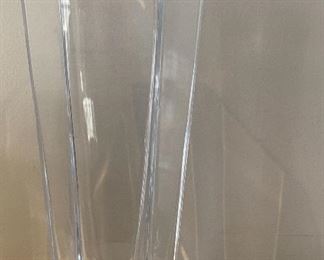 Tiffany & Co. -  Frank Lloyd Wright Hexagonal Vase, 9 and 3/4" tall