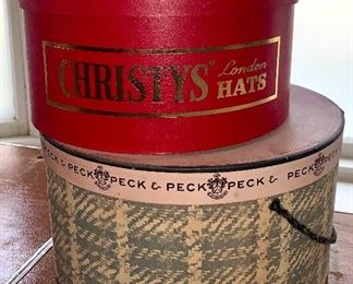 Vintage Hat Boxes