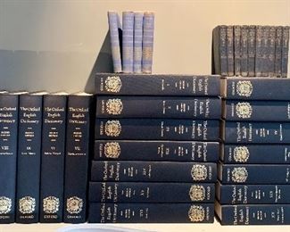 The Oxford English Dictionary, 2nd Edition - 20 vol! Who knew there were that many words! Impressive set!