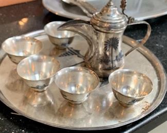 Sterling Tea Set - Morocco