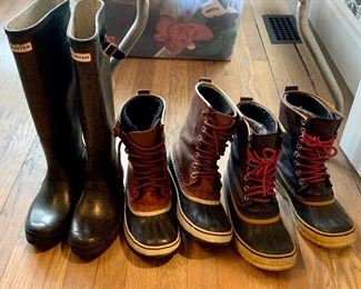 Hunter & Sorel boots