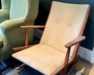 Danish Rocker by Holgar Georg Jensen, 1958 - this item needs to be repaired. 