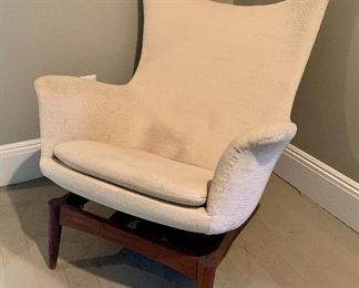 H W Klein Model 207 for Bramin Danish chair -  1960' - this item will need some TLC!