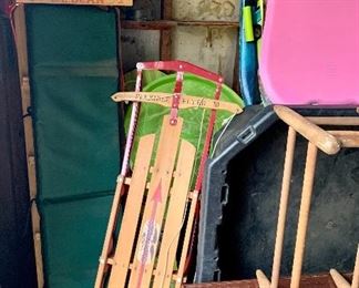 L.L. Bean & Radio Flyer Toboggan 