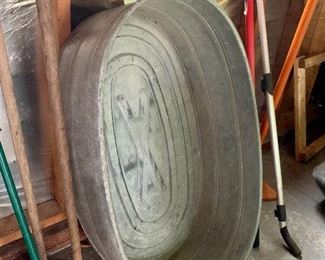 Galvanized Beverage Tub