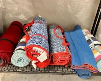 Assorted yoga mats