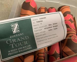 Zoffany Cordoba Retro Damask Wallpaper