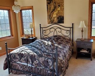 Picture above bed not for sale