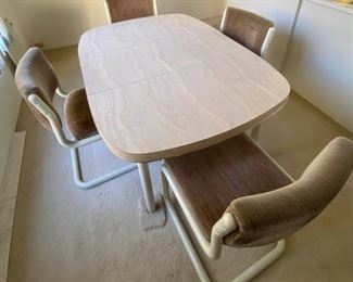 HKM018 Sturdy Dining Table & Four Chairs