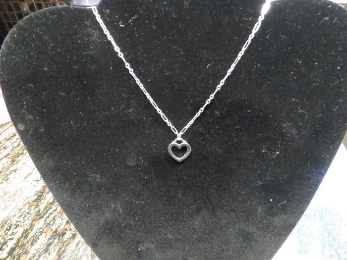 Tiffany Heart Necklace 18k
