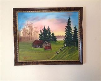 Original art work from owner of the home