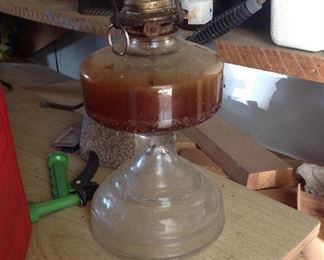 Vintage oil lamp