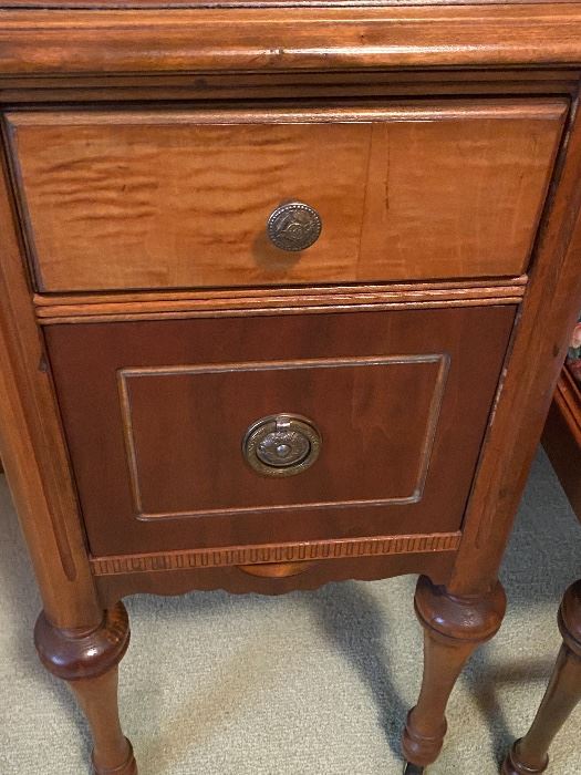 Drawers on vintage dresser 