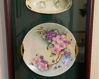 Picture with bowls encased