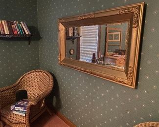 Mirror in master bedroom