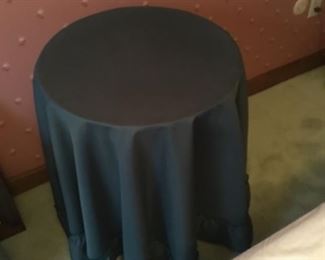 Covered table