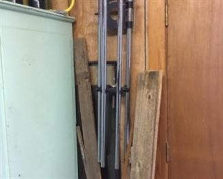 Storage room off patio