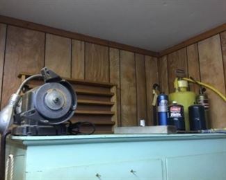 Storage room off patio