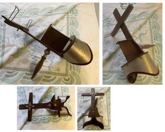 #55) $36 NOW 50% OFF (was $45 ) Antique Stereoscope Viewer and 5 slides . Mr RW Sears President of his famous company, Sled Dogs Icy Trails North of the Arctic Circle, Owl Bird Sanctuary,Yellowstone Black Bears and 7 and 1 Hanging team in the Woods card. (1 of 3 Views) 