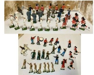 #3)$120 NOW 40% OFF (was $200 ) for all  26 pc of Vintage Britain’s Ltd soldiers. Many with moving parts. As is as shown but overall great condition. (1 of 3 views) 