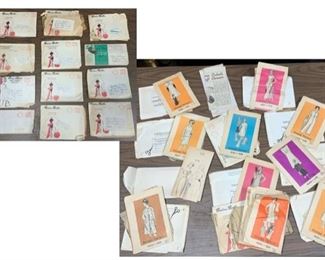 #78)$15  Lot of 12 Vintage patterns. Includes St Louis Globe Democrat,  St Louis star Times, Marian Martin, Anne Adam’s and the American Girl Pattern Company. These are sold as is. Classic Period Patterns . LOT A