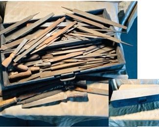 #93) $40 Vintage Files in Old Box 