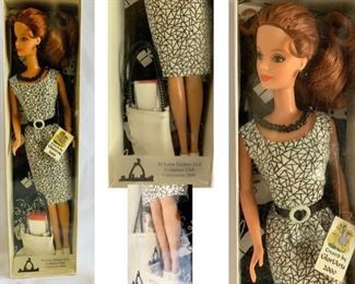 #110) $30 Vintage St Louis Collectors Club 2000 Barbie in original box Unused 