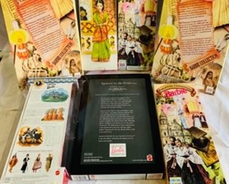 #109) $175 NOW 30% OFF ( was $250 ) for all Vintage Barbies in original boxes .6 dolls and one clothing pack . (1 of 6 views) 