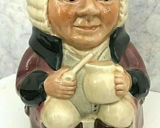 ONY WOOD PORCELAIN FIGURINE MUG JUG "AARON" Ht.6 7/8" made in Straffordshire