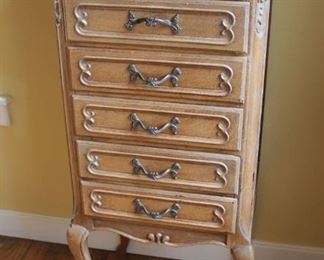 #2 $175.00. Small chest mini drawers 42”h X 18”w X 14”d