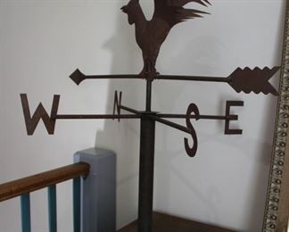#40. $150.00. Weathervane 34”h