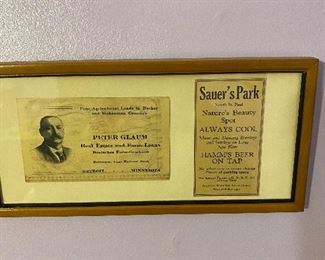 Old Minnesota Paper Ad Ephemera