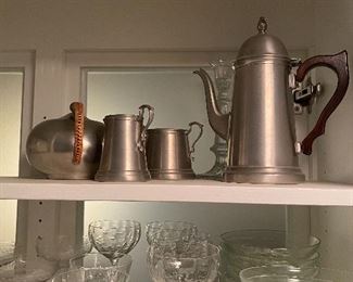 Pewter Tea Set