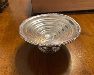 Sterling  Weighted Nut Dish